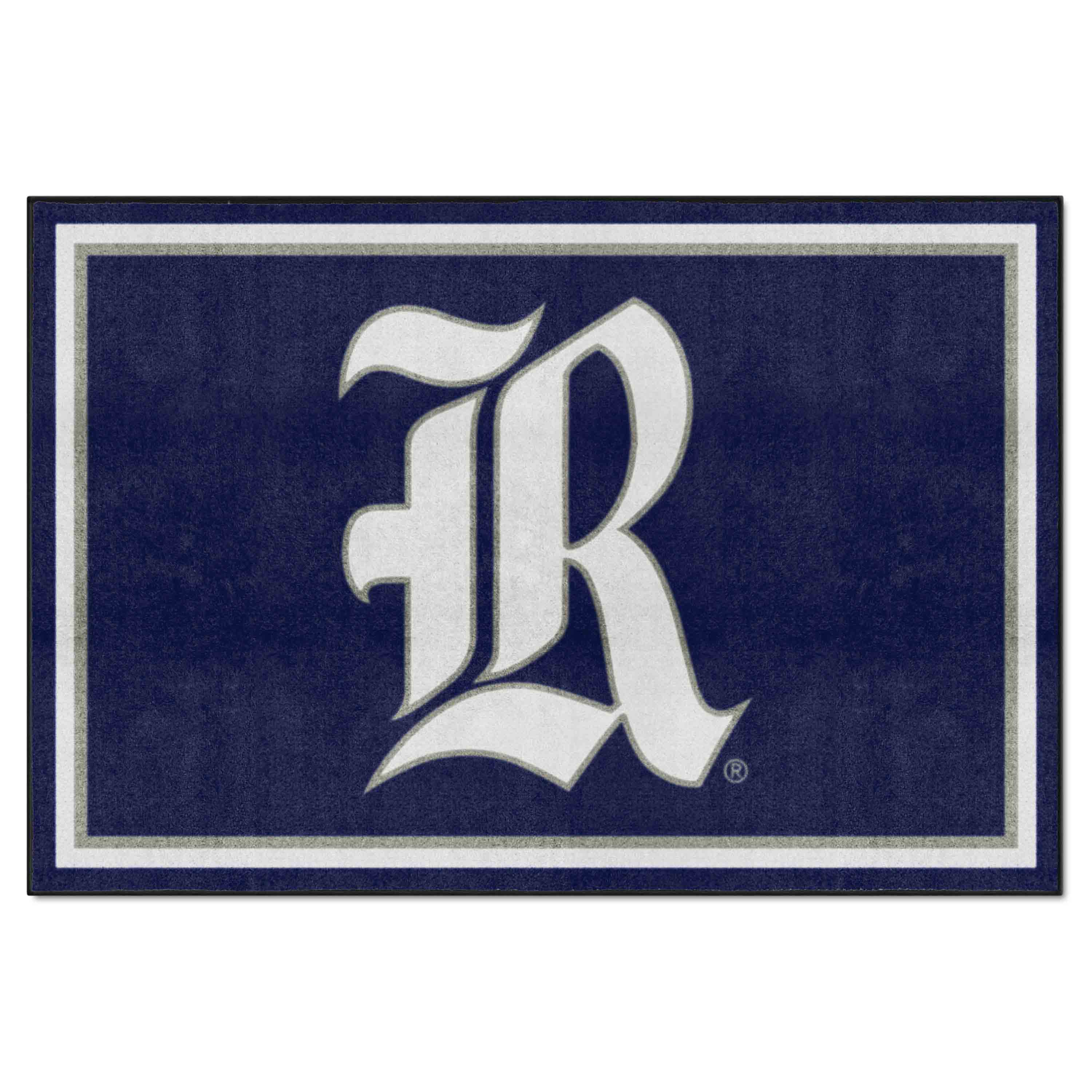 Rice Owls 5ft. x 8 ft. Plush Area Rug