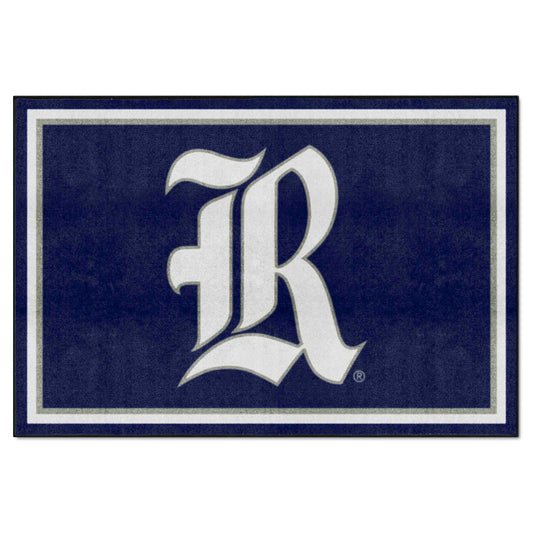 Rice Owls 5ft. x 8 ft. Plush Area Rug - Rice