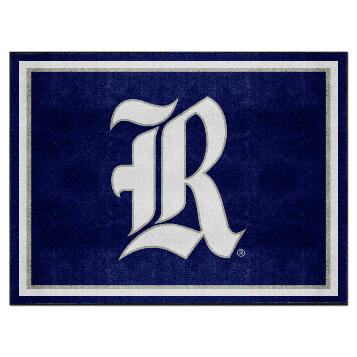 Rice Owls 8ft. x 10 ft. Plush Area Rug