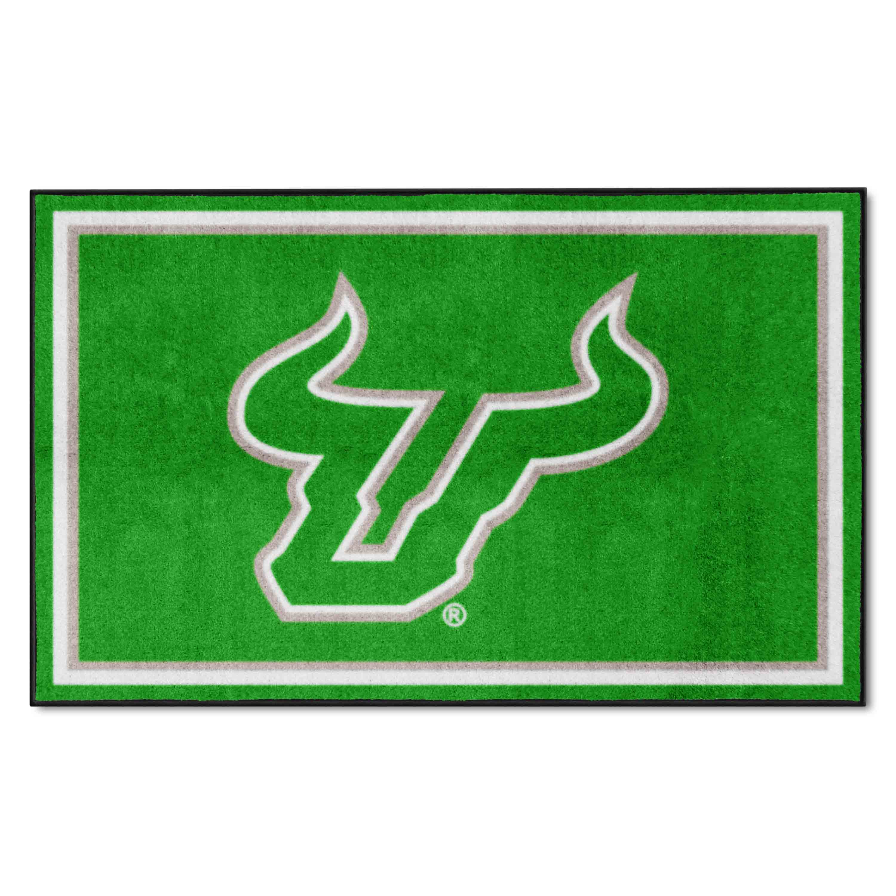 South Florida Bulls 4ft. x 6ft. Plush Area Rug