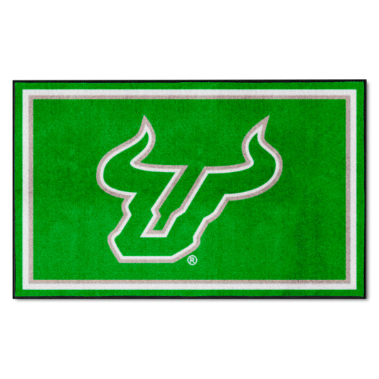 South Florida Bulls 4ft. x 6ft. Plush Area Rug