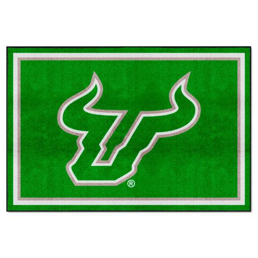 South Florida Bulls 5ft. x 8 ft. Plush Area Rug