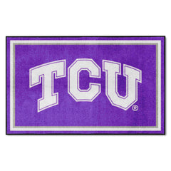 TCU Horned Frogs 4ft. x 6ft. Plush Area Rug