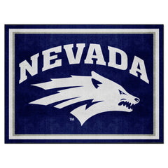 Nevada Wolfpack 8ft. x 10 ft. Plush Area Rug