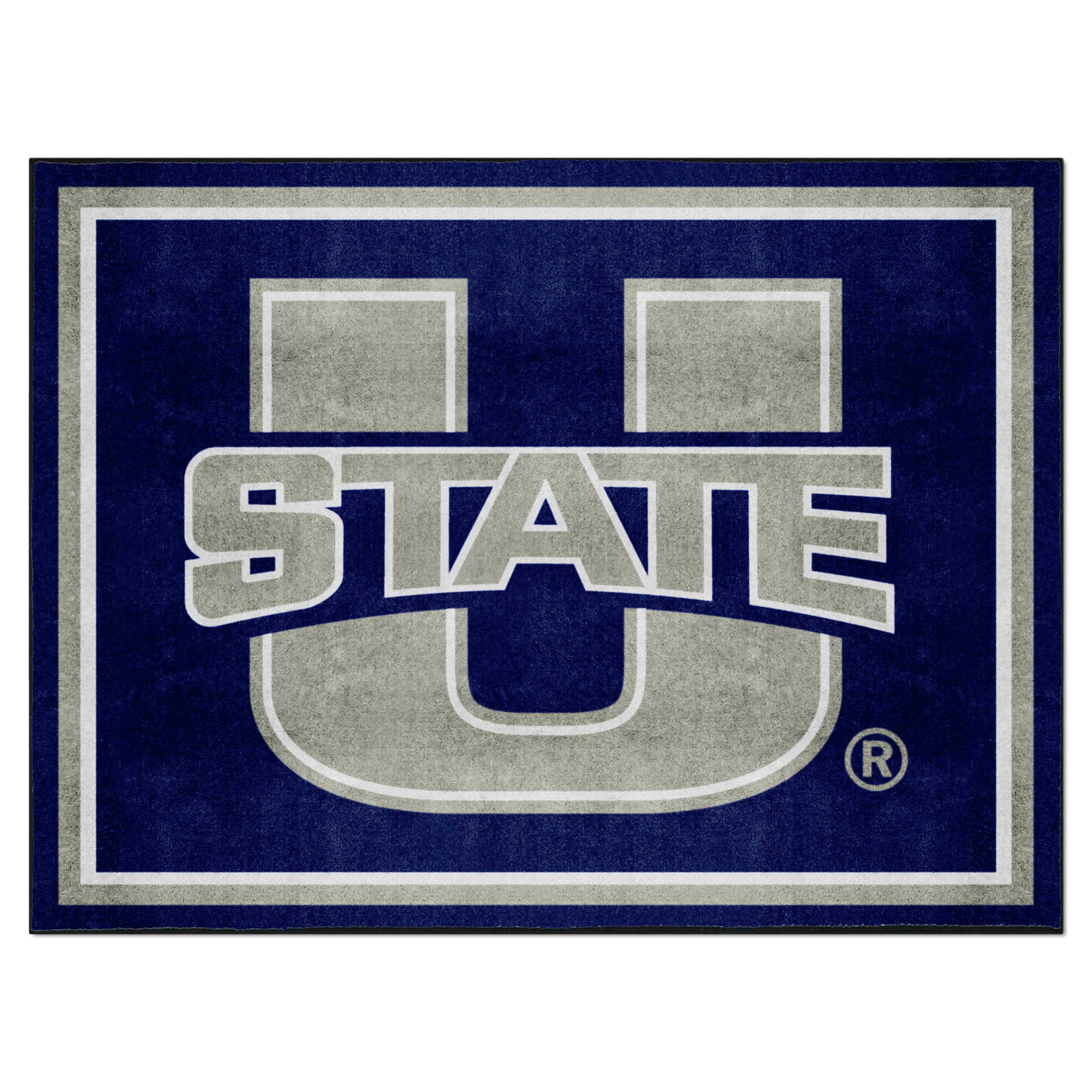 Utah State Aggies 8ft. x 10 ft. Plush Area Rug