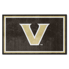 Vanderbilt Commodores 4ft. x 6ft. Plush Area Rug