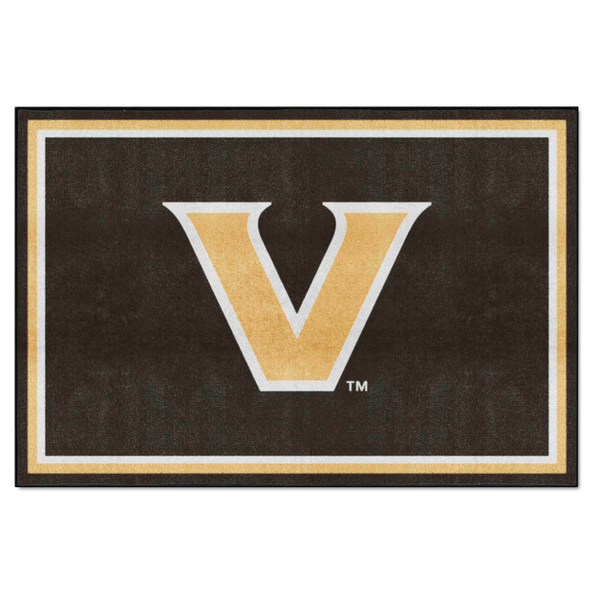 Vanderbilt Commodores 5ft. x 8 ft. Plush Area Rug