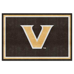 Vanderbilt Commodores 5ft. x 8 ft. Plush Area Rug