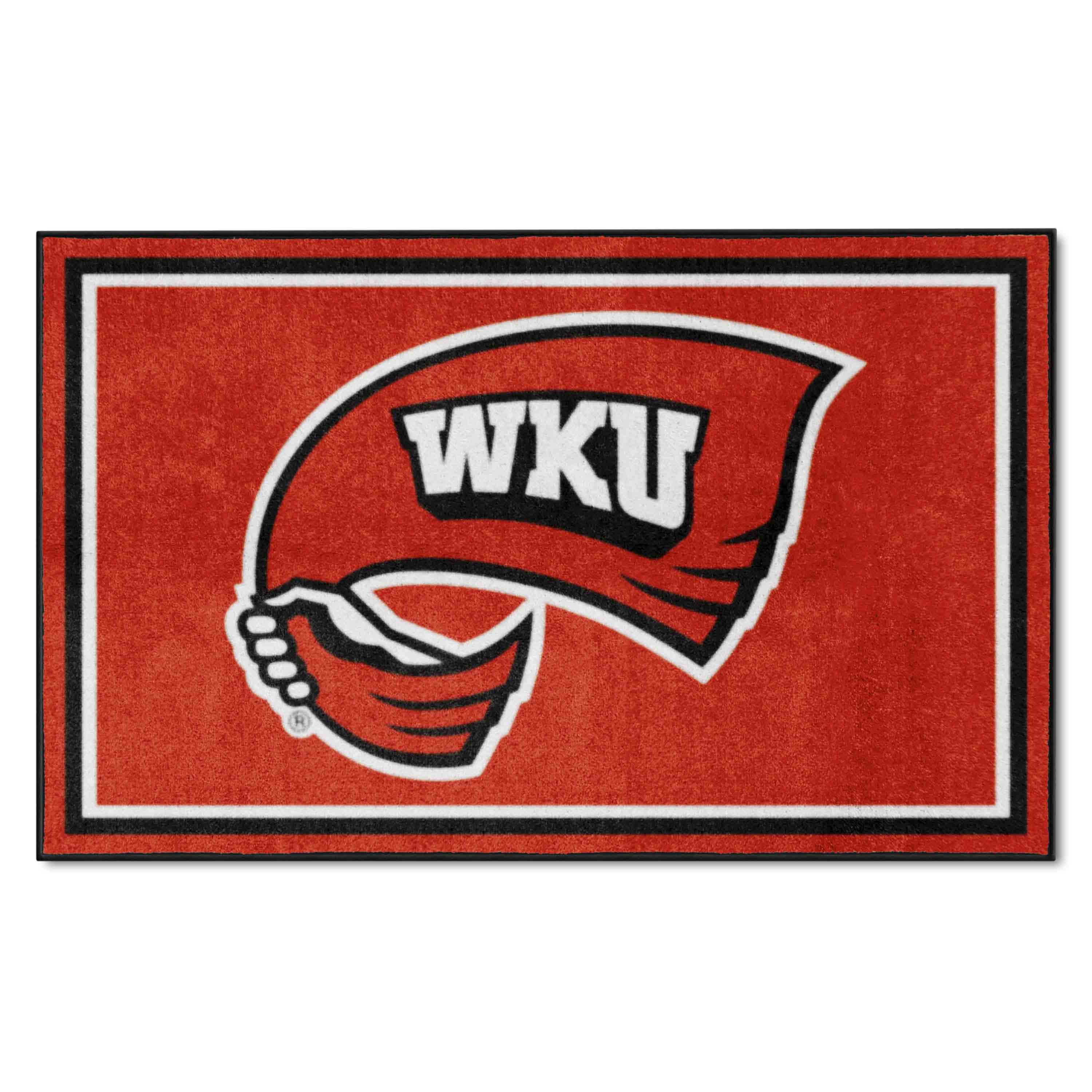 Western Kentucky Hilltoppers 4ft. x 6ft. Plush Area Rug