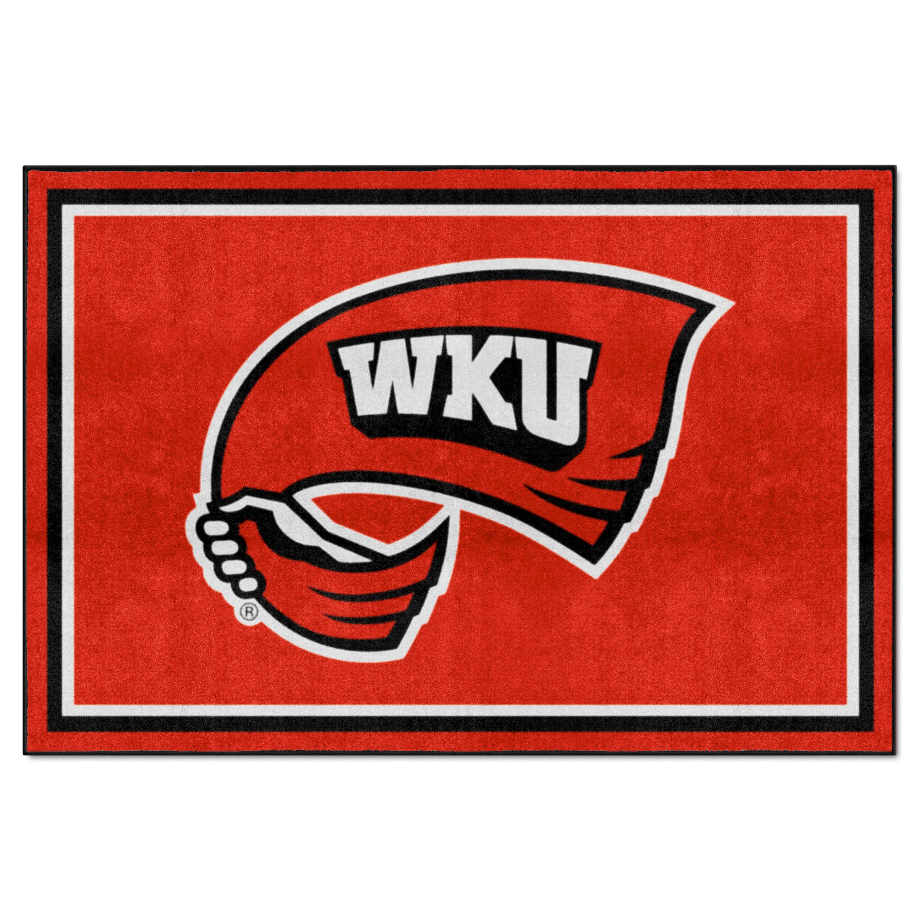 Western Kentucky Hilltoppers 5ft. x 8 ft. Plush Area Rug