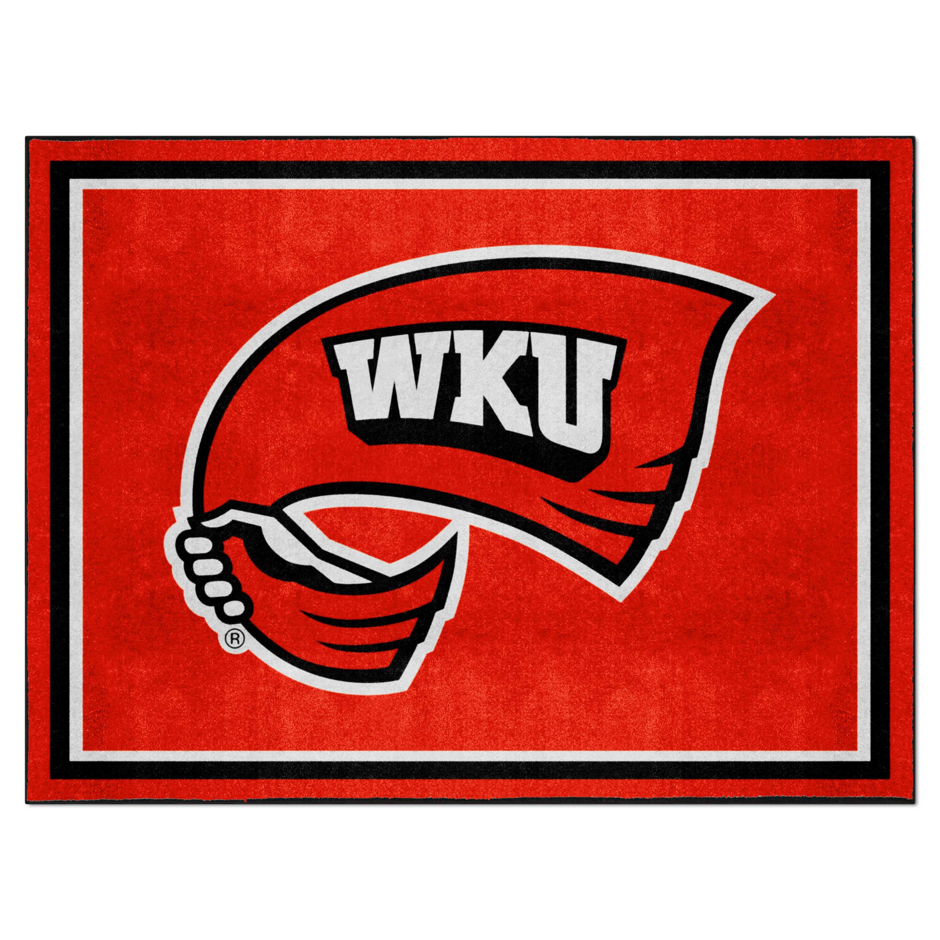 Western Kentucky Hilltoppers 8ft. x 10 ft. Plush Area Rug