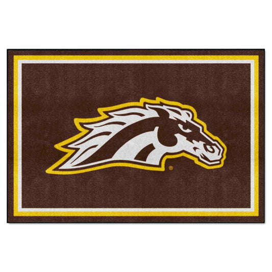 Western Michigan Broncos 5ft. x 8 ft. Plush Area Rug