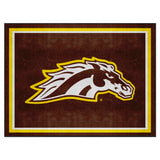 Western Michigan Broncos 8ft. x 10 ft. Plush Area Rug