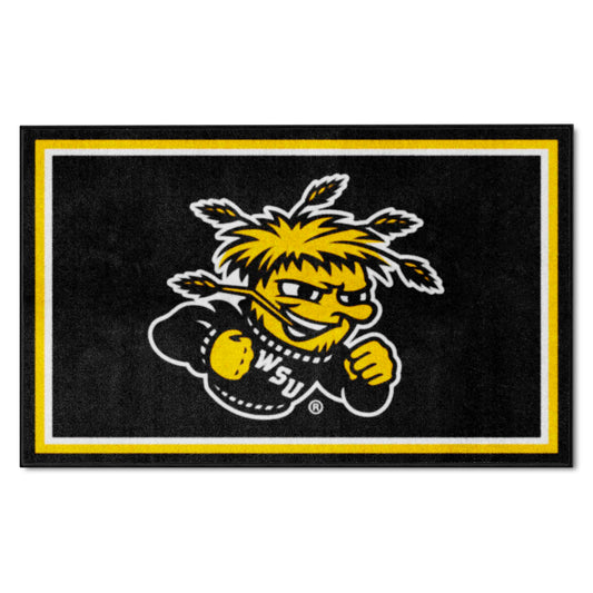 Wichita State Shockers 4ft. x 6ft. Plush Area Rug