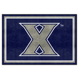 Xavier Musketeers 5ft. x 8 ft. Plush Area Rug