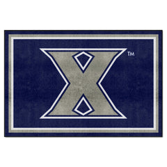 Xavier Musketeers 5ft. x 8 ft. Plush Area Rug