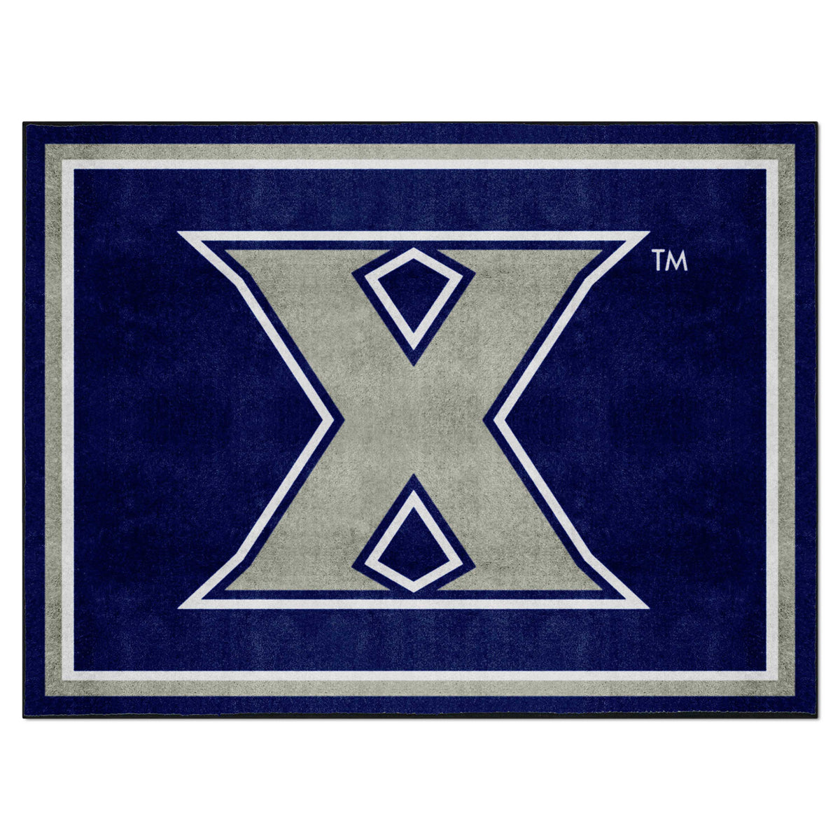 Xavier Musketeers 8ft. x 10 ft. Plush Area Rug