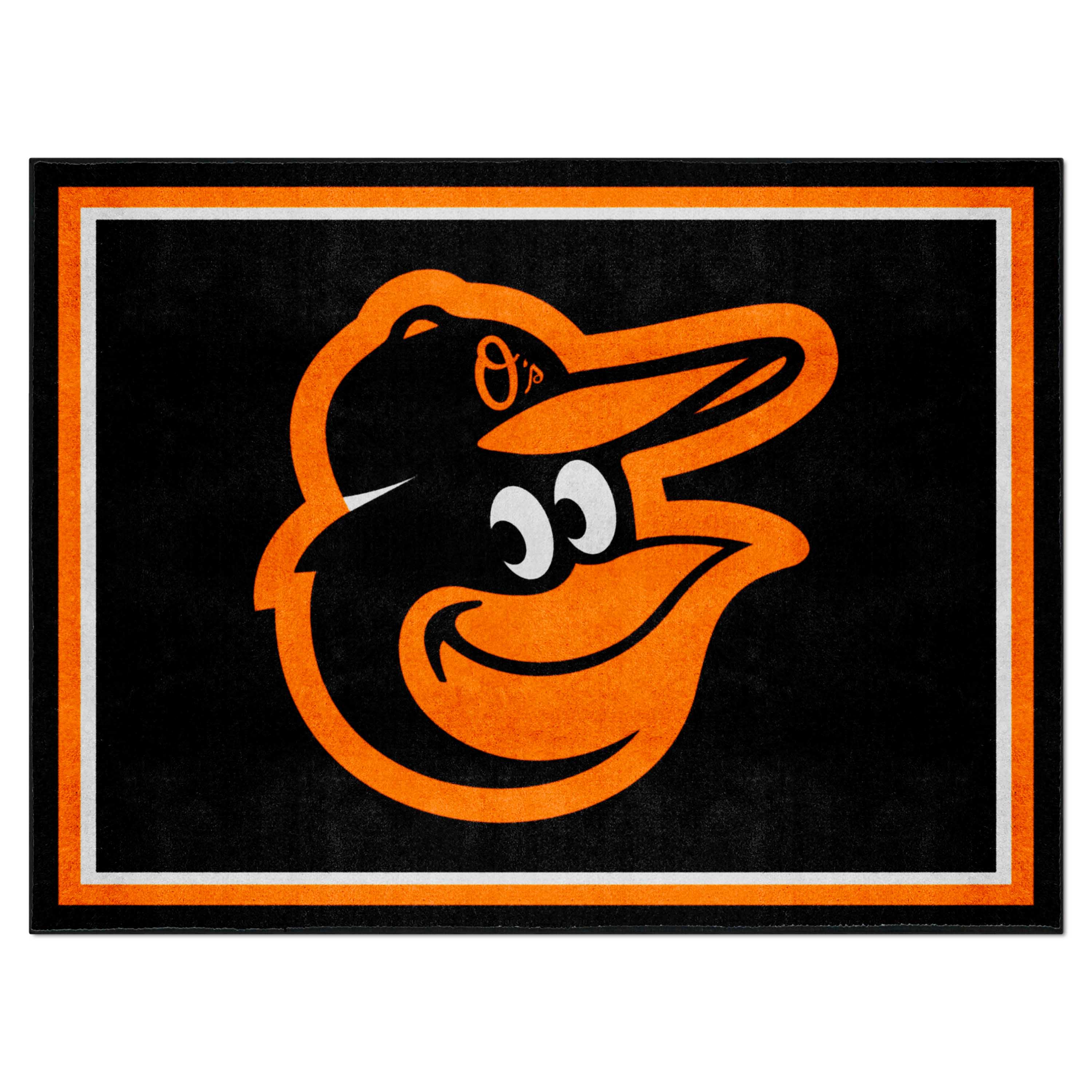 Baltimore Orioles 8ft. x 10 ft. Plush Area Rug - Baltimore Orioles