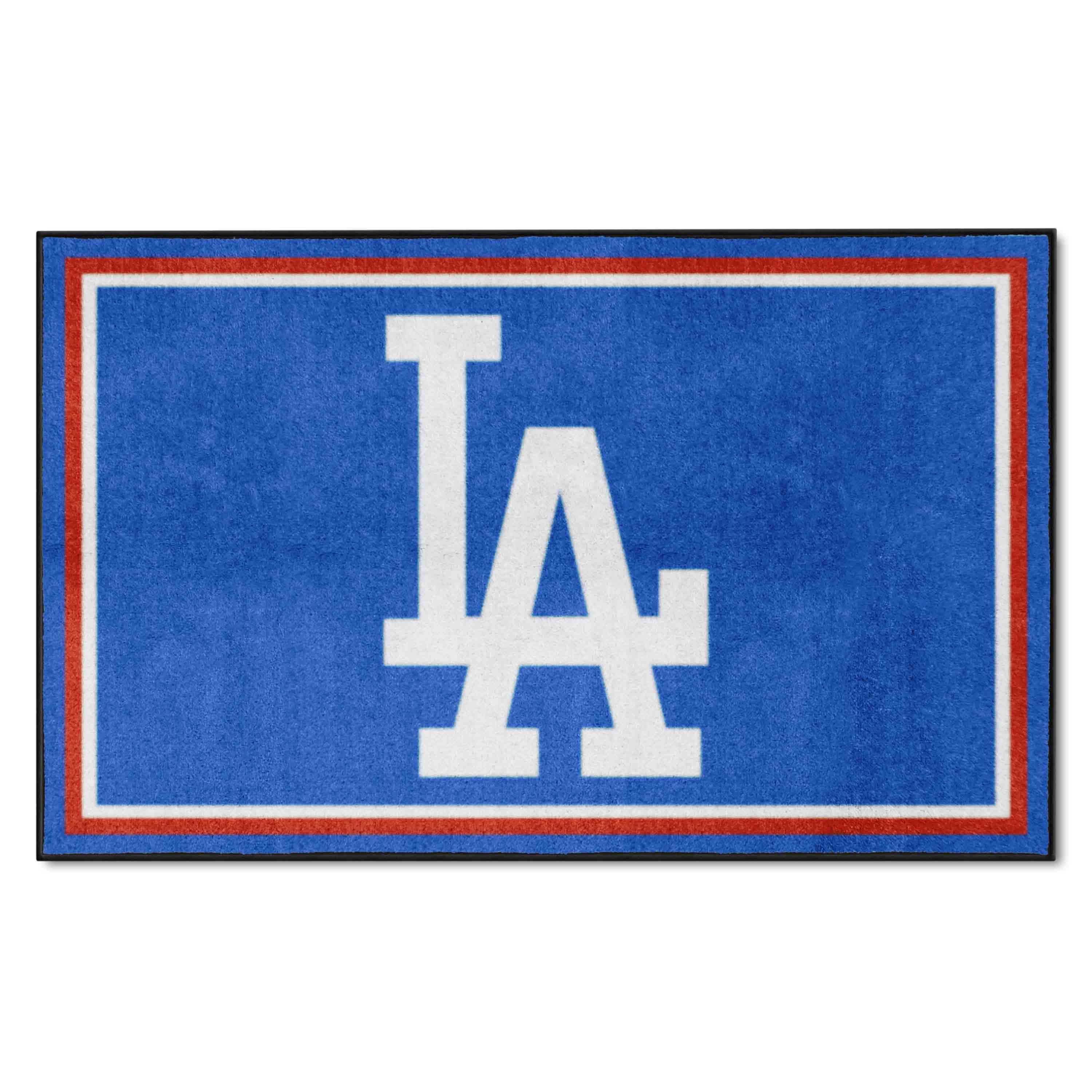 Los Angeles Dodgers 4ft. x 6ft. Plush Area Rug