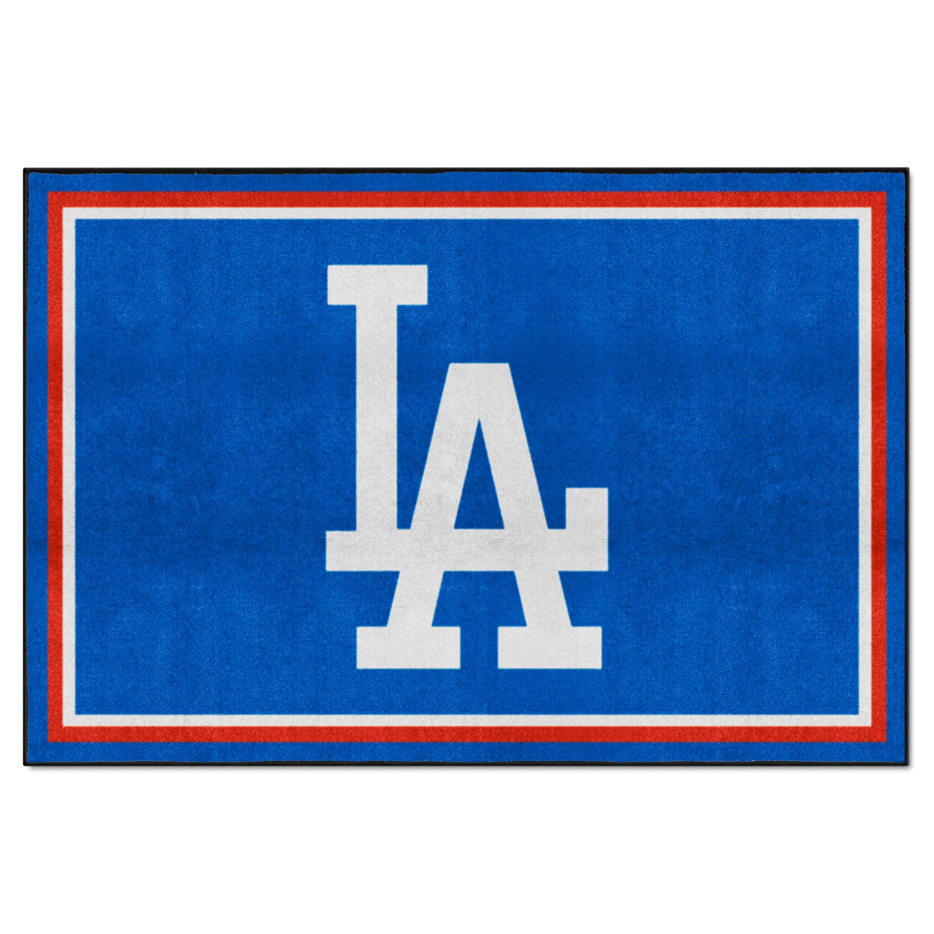 Los Angeles Dodgers 5ft. x 8 ft. Plush Area Rug