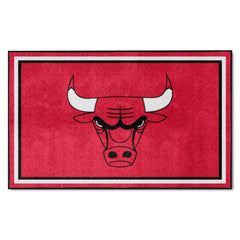 Chicago Bulls 4ft. x 6ft. Plush Area Rug - Chicago Bulls