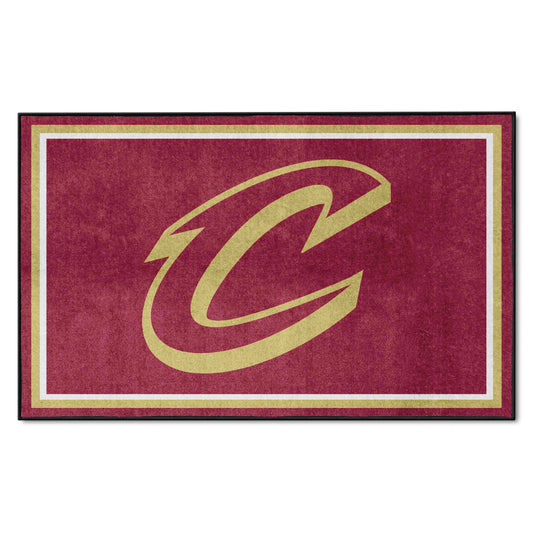 Cleveland Cavaliers 4ft. x 6ft. Plush Area Rug