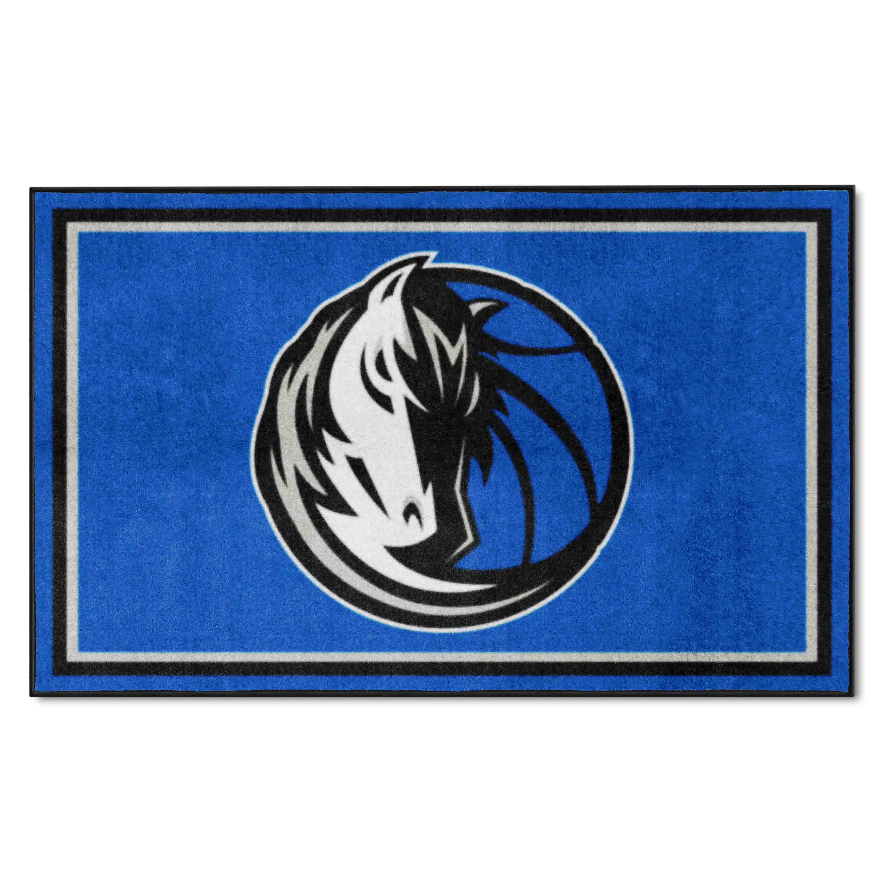 Dallas Mavericks 4ft. x 6ft. Plush Area Rug - Dallas Mavericks