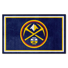 Denver Nuggets 4ft. x 6ft. Plush Area Rug