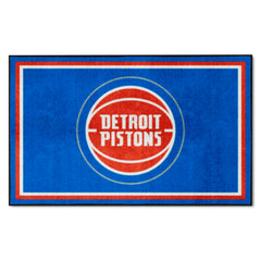 Detroit Pistons 4ft. x 6ft. Plush Area Rug