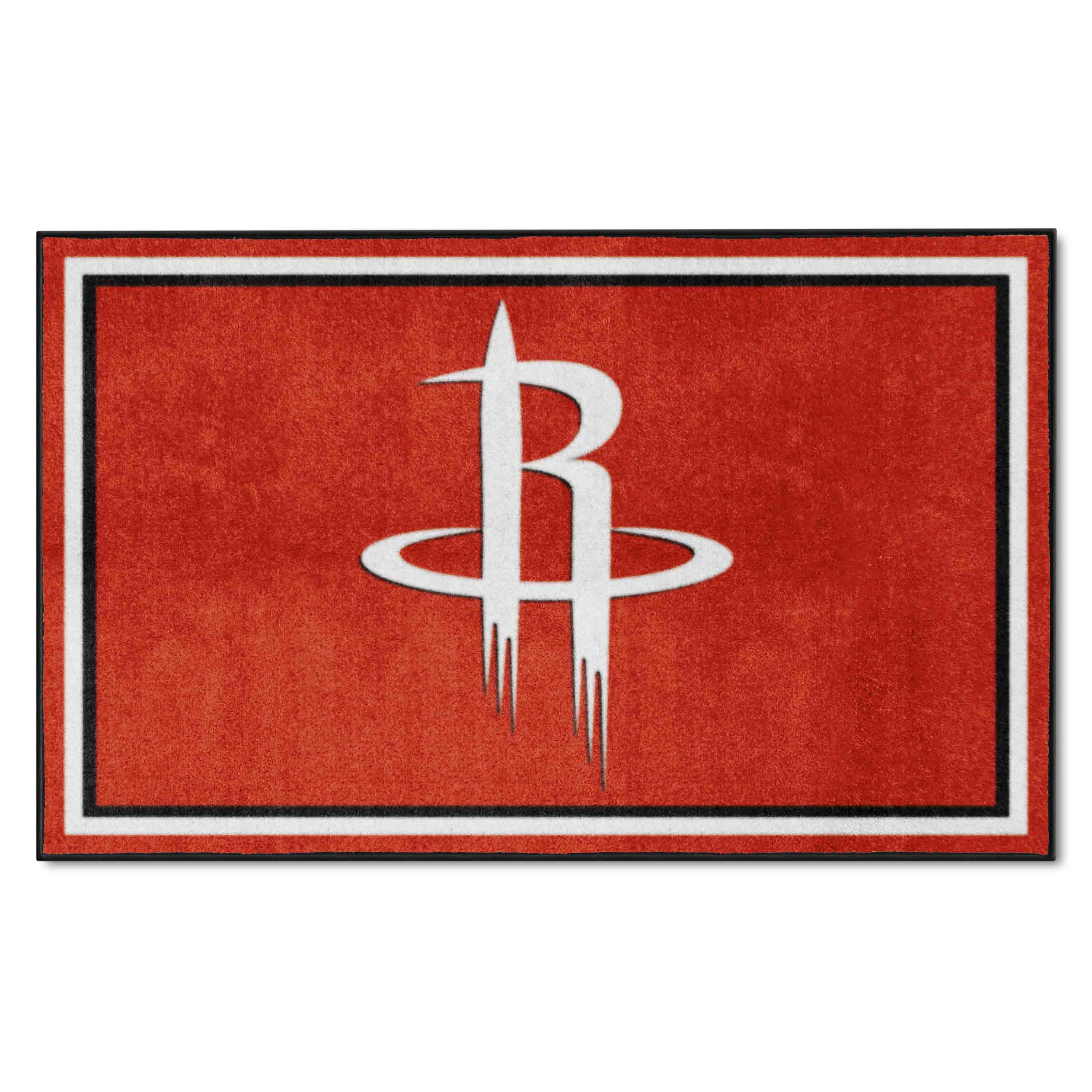 Houston Rockets 4ft. x 6ft. Plush Area Rug