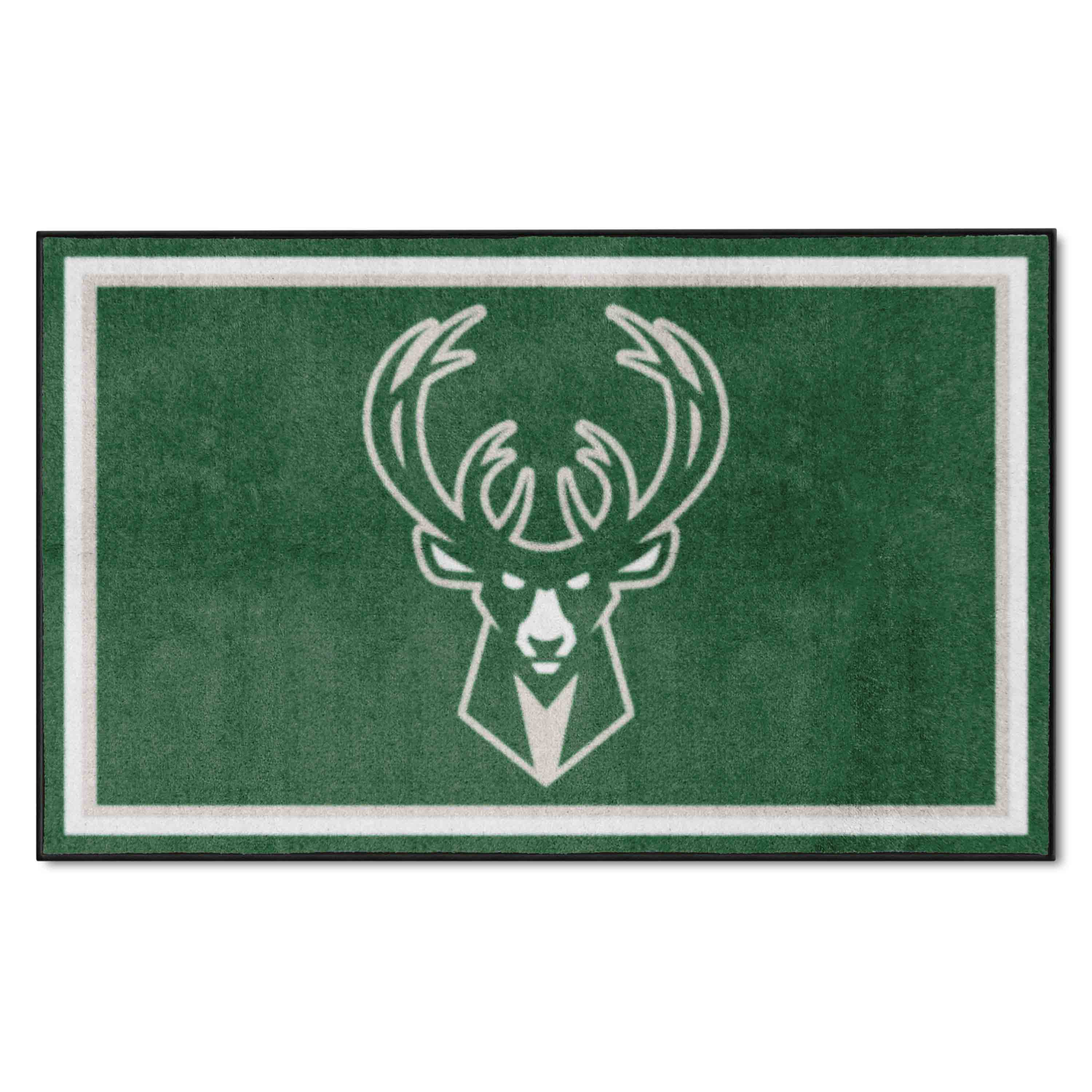 Milwaukee Bucks 4ft. x 6ft. Plush Area Rug