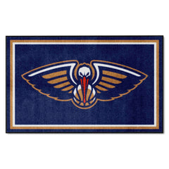 New Orleans Pelicans 4ft. x 6ft. Plush Area Rug - New Orleans Pelicans