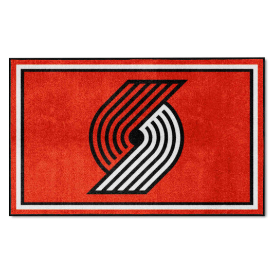 Portland Trail Blazers 4ft. x 6ft. Plush Area Rug