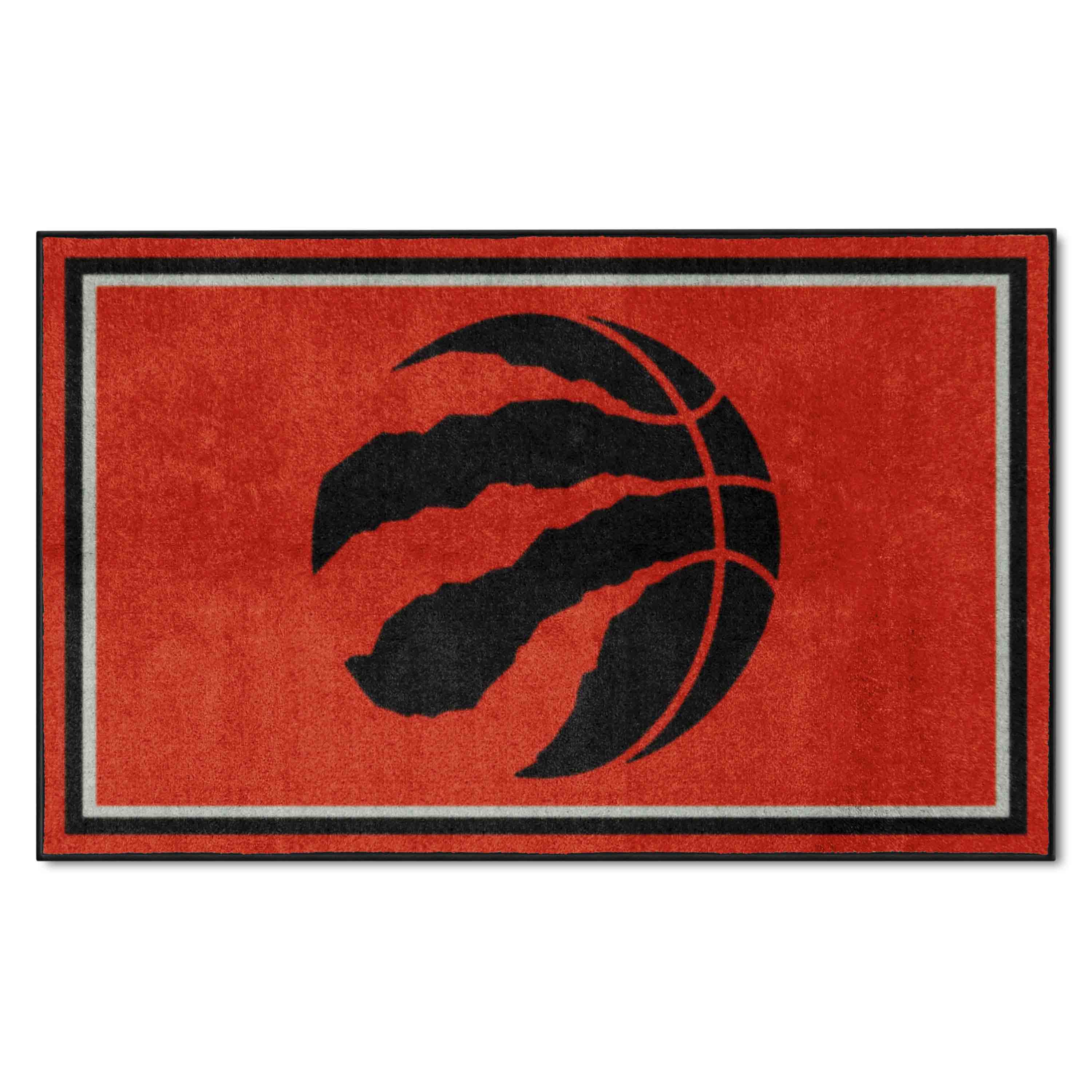 Toronto Raptors 4ft. x 6ft. Plush Area Rug