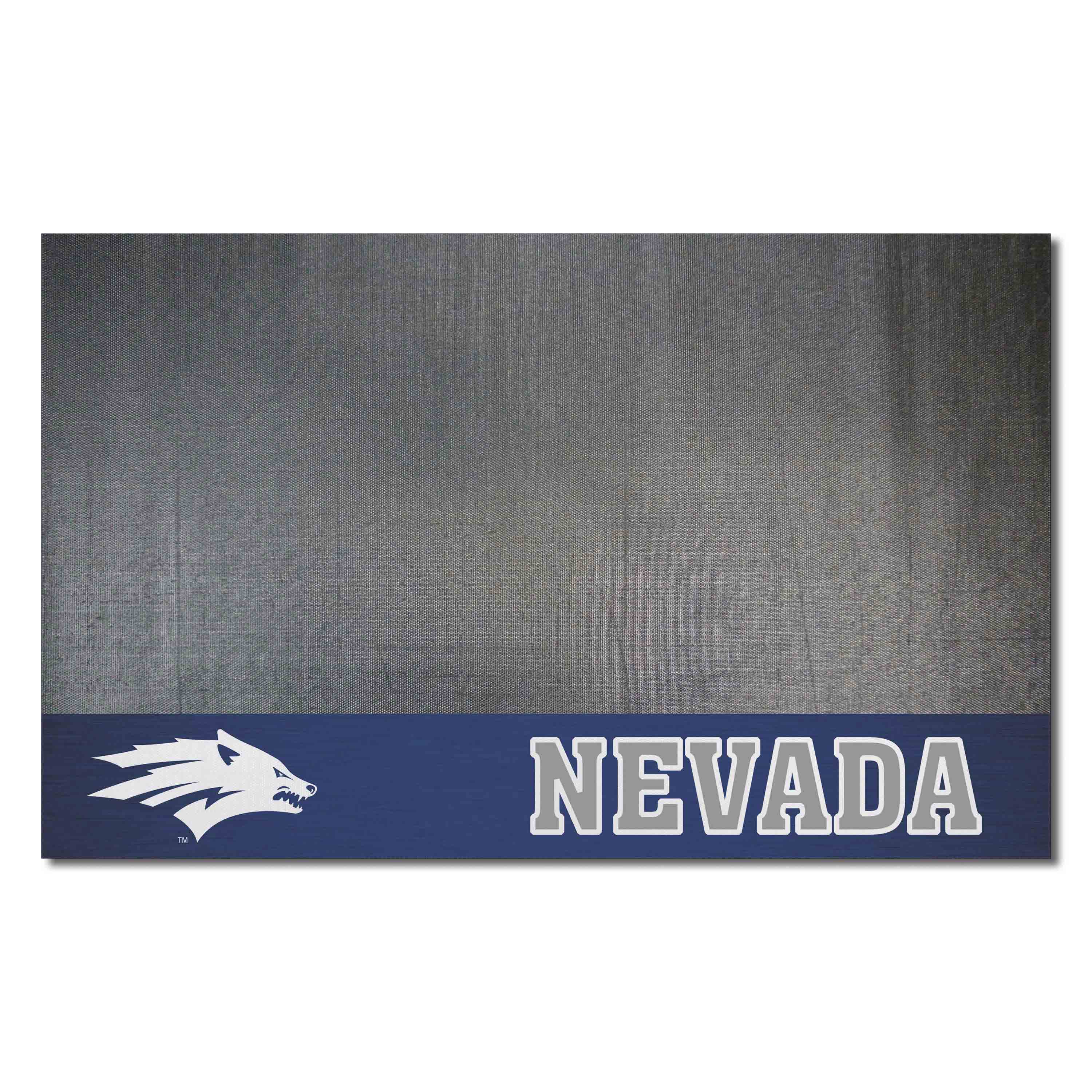 Nevada Wolfpack Vinyl Grill Mat - 26in. x 42in.