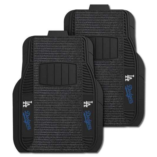 Los Angeles Dodgers 2 Piece Deluxe Car Mat Set