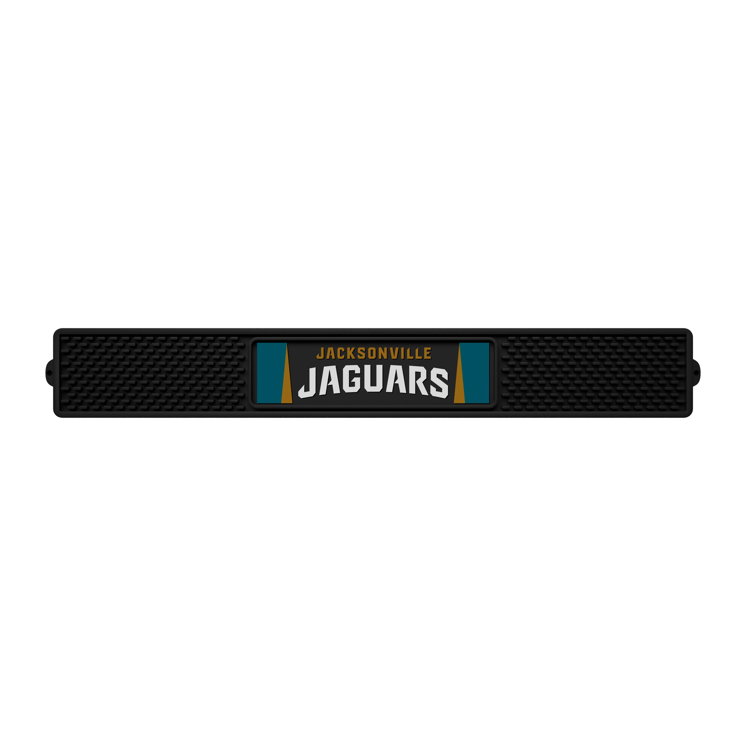 Jacksonville Jaguars Bar Drink Mat - 3.25in. x 24in.