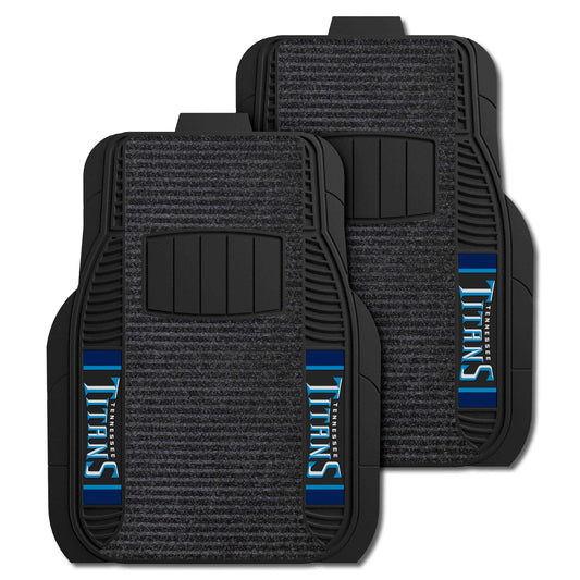 Tennessee Titans 2 Piece Deluxe Car Mat Set