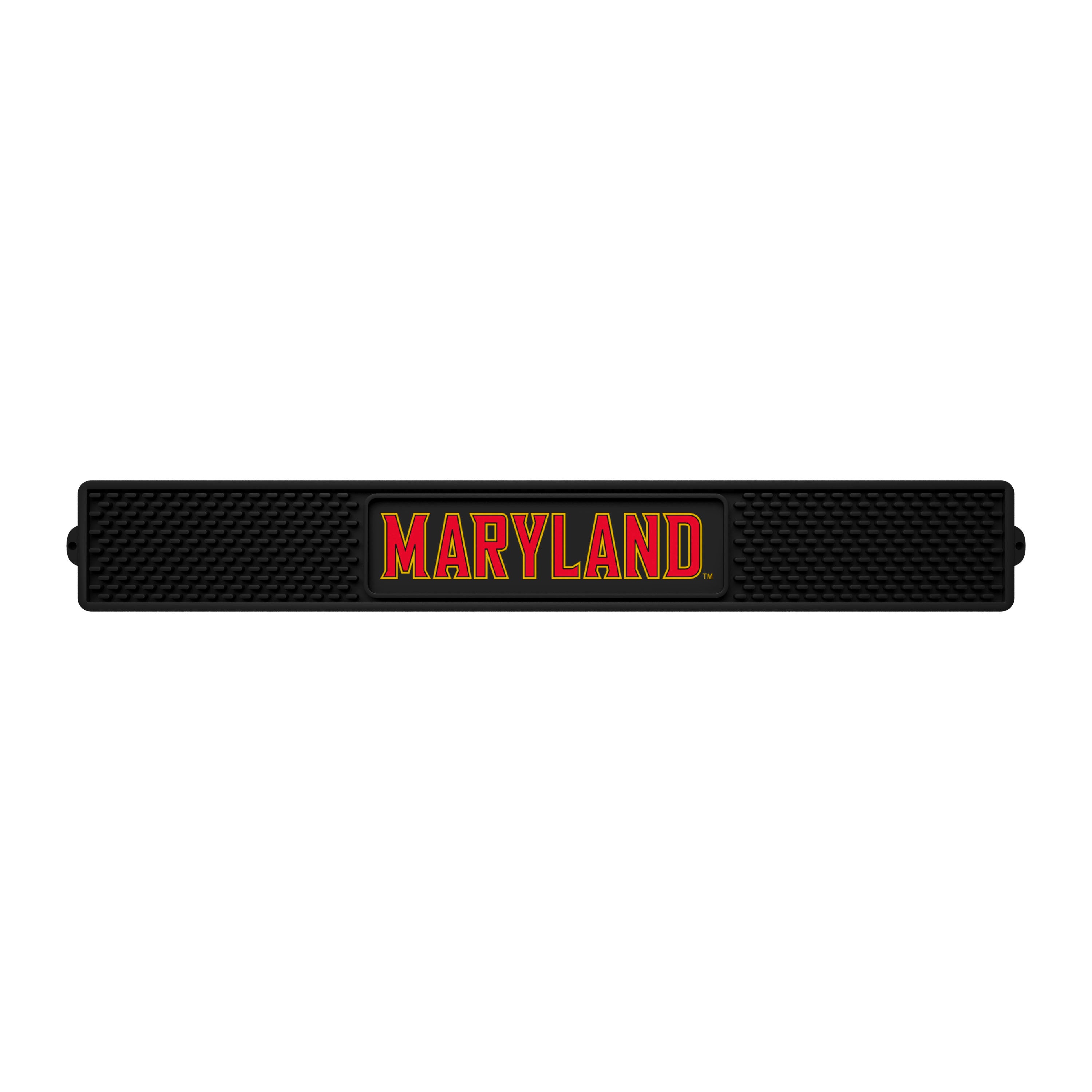 Maryland Terrapins Bar Drink Mat - 3.25in. x 24in.