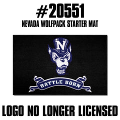 Nevada Wolfpack Starter Mat Accent Rug - 19in. x 30in., "Battle Born"