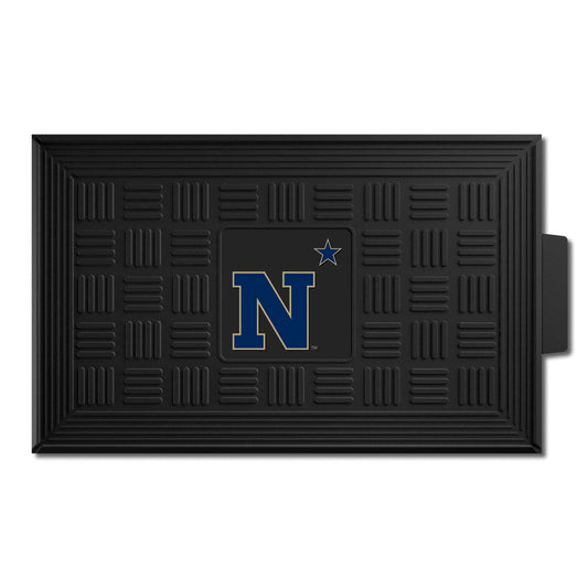 Naval Academy Heavy Duty Vinyl Medallion Door Mat - 19.5in. x 31in.