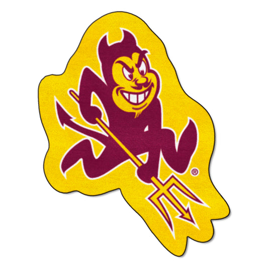 Arizona State Sun Devils Mascot Rug, Sparky Logo