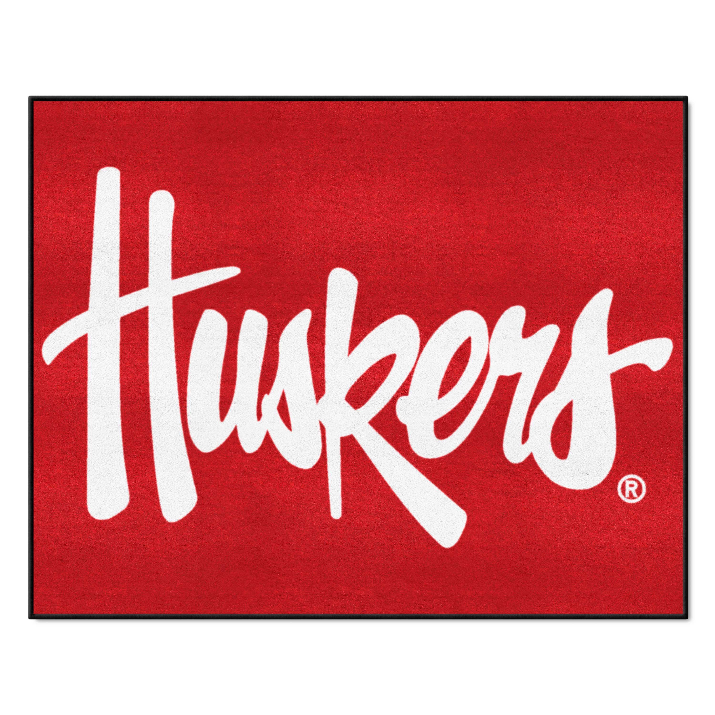 Nebraska Cornhuskers All-Star Rug - 34 in. x 42.5 in., "Huskers"