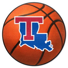 Louisiana Tech Bulldogs Basketball Rug - 27in. Diameter