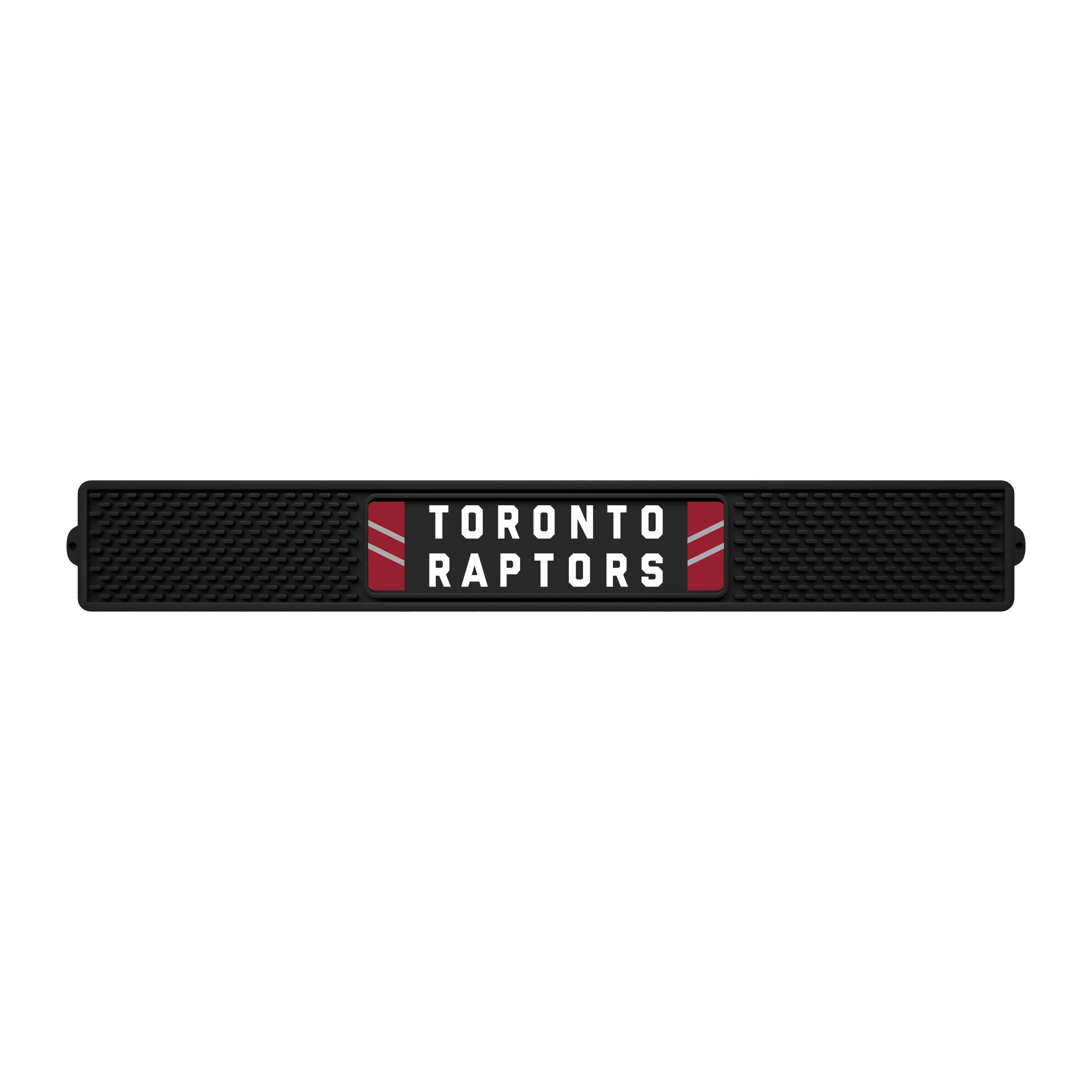 Toronto Raptors Bar Drink Mat - 3.25in. x 24in.