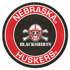 Nebraska Cornhuskers Roundel Rug - 27in. Diameter - Nebraska