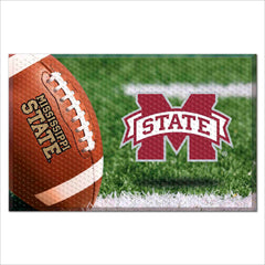 Mississippi State Bulldogs Rubber Scraper Door Mat