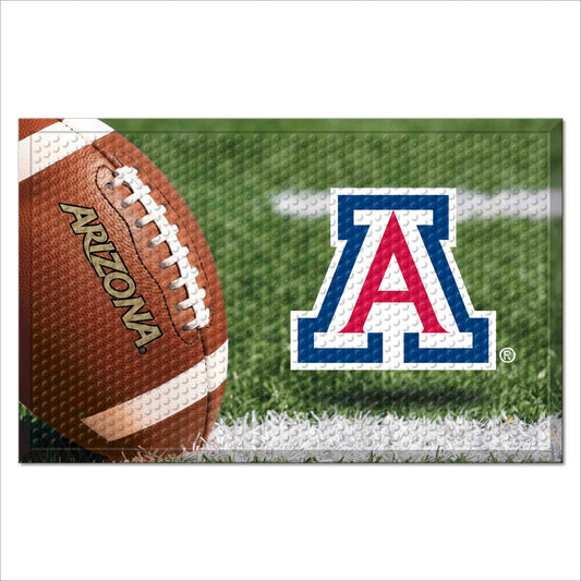 Arizona Wildcats Rubber Scraper Door Mat