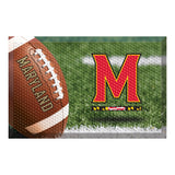 Maryland Terrapins Rubber Scraper Door Mat