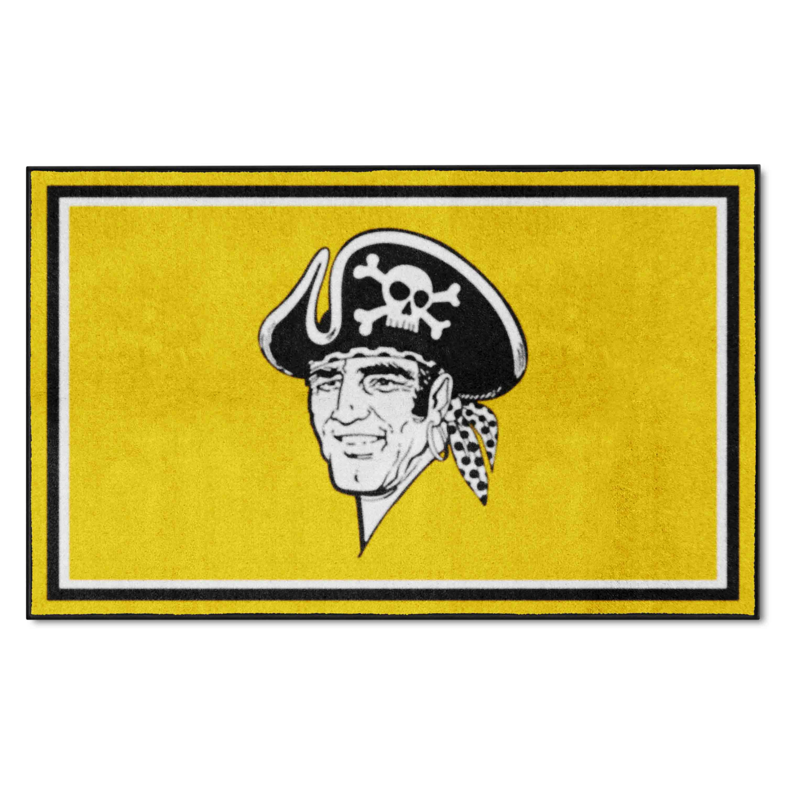 Pittsburgh Pirates 4ft. x 6ft. Plush Area Rug1977